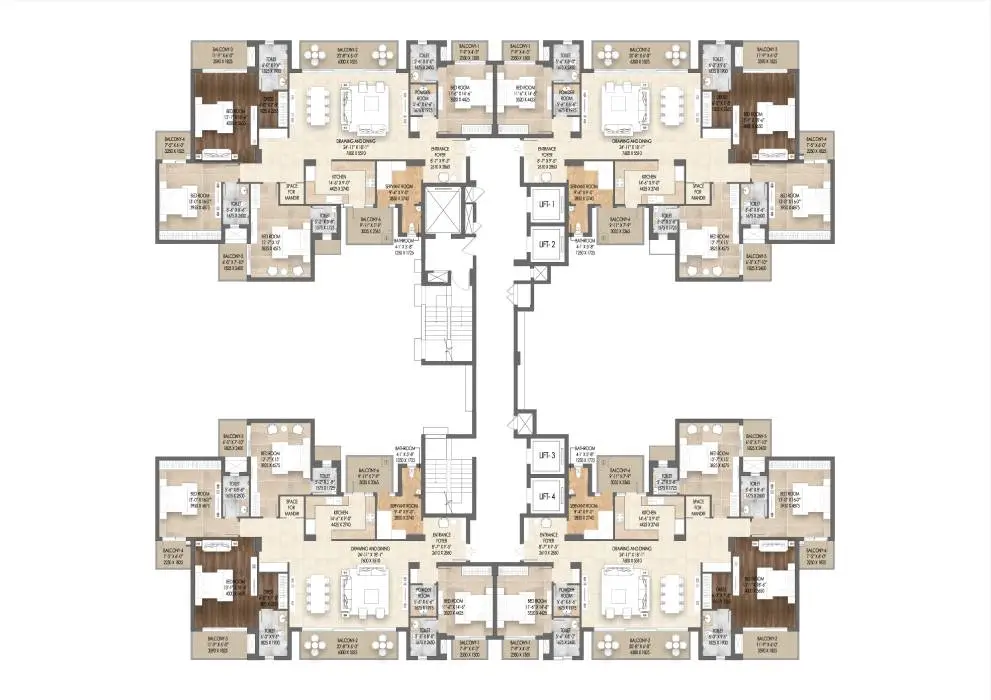 Hero Homes Palatial Siteplan Sec. 104, Gurugram